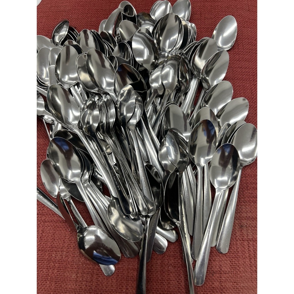 Windsor Medium Weight Teaspoon, 18/0 Stainless Steel, Winco 0002-01 Lot Of‎ 25